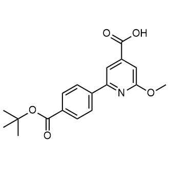 2-(4-(Tert-butoxycarbonyl)phenyl)-6-methoxyisonicotinic acid|CS-0756935