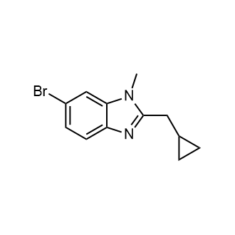 6-Bromo-2-(cyclopropylmethyl)-1-methyl-1h-benzo[d]imidazole|CS-0756967