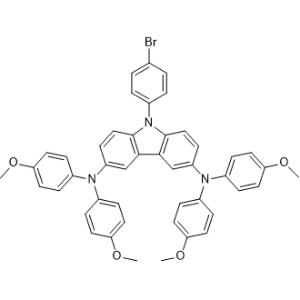 9-(4-Bromophenyl)-N3,N3,N6,N6-Tetrakis(4-methoxyphenyl)-9H-carbazole-3,6-diamine|CS-0757804