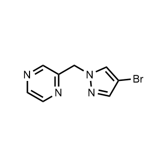 2-[(4-Bromopyrazol-1-yl)methyl]pyrazine|CS-0757967