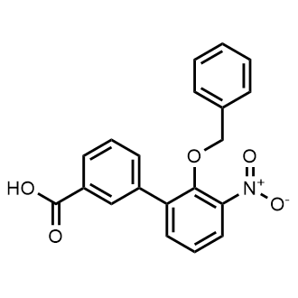 2'-(Benzyloxy)-3'-Nitro-[1,1'-biphenyl]-3-carboxylic acid|CS-0757983