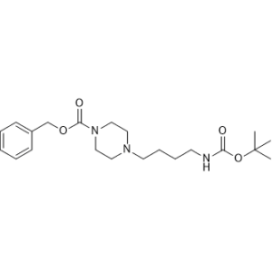 Benzyl 4-(4-((Tert-butoxycarbonyl)amino)butyl)piperazine-1-carboxylate|CS-0757998