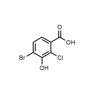 4-Bromo-2-Chloro-3-hydroxybenzoic acid|CS-0758016