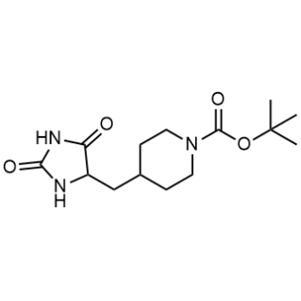 Tert-butyl 4-[(2,5-dioxoimidazolidin-4-yl)methyl]piperidine-1-carboxylate|CS-0758390