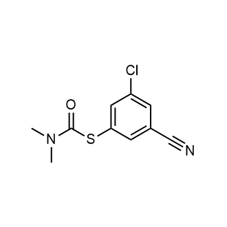 1-[(3-Chloro-5-cyanophenyl)sulfanyl]-N,N-dimethylformamide|CS-0758393