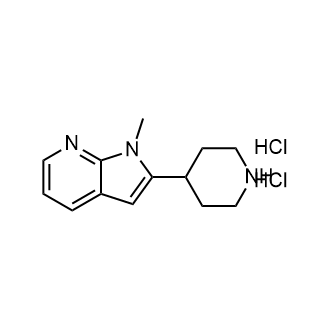 4-{1-Methyl-1H-pyrrolo[2,3-b]pyridin-2-yl}piperidine dihydrochloride|CS-0758450