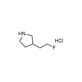 3-(2-Fluoroethyl)pyrrolidine hydrochloride|CS-0758455