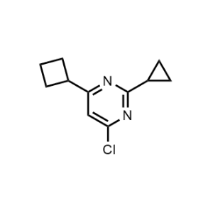 4-Chloro-6-cyclobutyl-2-cyclopropylpyrimidine|CS-0758671