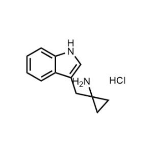 1-(1H-Indol-3-ylmethyl)cyclopropan-1-amine;hydrochloride|CS-0758737