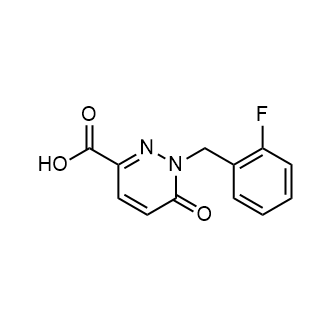1-[(2-Fluorophenyl)methyl]-6-oxo-1,6-dihydropyridazine-3-carboxylic acid|CS-0758755