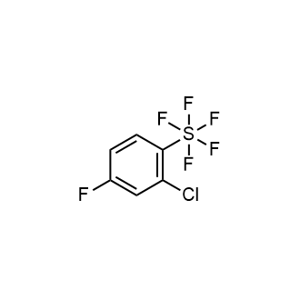 2-Chloro-4-fluoro-1-(pentafluoro-lambda6-sulfanyl)benzene|CS-0758867