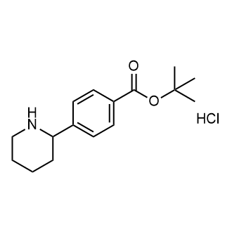 Tert-butyl 4-(piperidin-2-yl)benzoate hydrochloride|CS-0758911