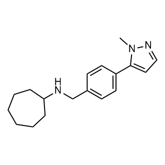 Cycloheptyl-[4-(2-Methyl-2H-pyrazol-3-yl)-benzyl]-amine|CS-0759150
