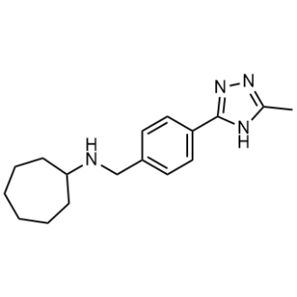 Cycloheptyl-[4-(5-Methyl-4H-[1,2,4]triazol-3-yl)-benzyl]-amine|CS-0759166
