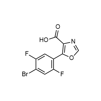 5-(4-Bromo-2,5-difluorophenyl)-1,3-oxazole-4-carboxylic acid|CS-0759181