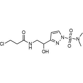 3-Chloro-N-[2-[1-(dimethylsulfamoyl)pyrazol-3-yl]-2-hydroxy-ethyl]propanamide|CS-0759308