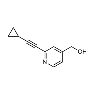 2-(2-Cyclopropylethynyl)-4-pyridinemethanol|CS-0759356