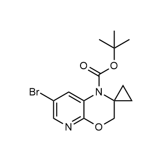 tert-Butyl 7'-bromo-1'H,3'H-spiro[cyclopropane-1,2'-pyrido[2,3-b][1,4]oxazine]-1'-carboxylate|CS-0759366