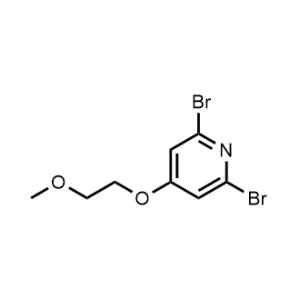 Pyridine, 2,6-dibromo-4-(2-methoxyethoxy)-|CS-0759598