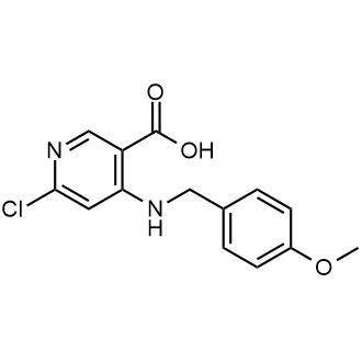 6-Chloro-4-((4-methoxybenzyl)amino)nicotinic acid|CS-0759625