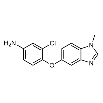 3-Chloro-4-(1-methylbenzimidazol-5-yl)oxy-aniline|CS-0759834