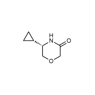 (5S)-5-Cyclopropylmorpholin-3-one|CS-0759866