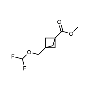 Methyl 3-(difluoromethoxymethyl)bicyclo[1.1.1]pentane-1-carboxylate|CS-0759894