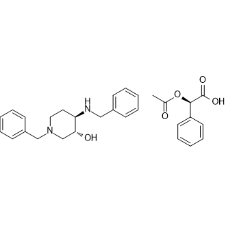 (2R)-2-Acetyloxy-2-phenylacetic acid;(3R,4R)-1-benzyl-4-(benzylamino)piperidin-3-ol|CS-0759935