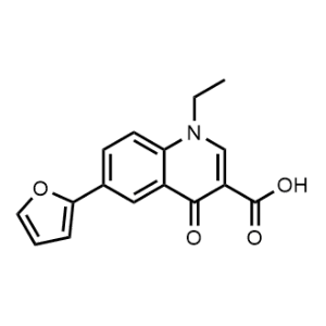 1-Ethyl-6-(2-furyl)-4-oxo-1,4-dihydroquinoline-3-carboxylic acid|CS-0760005