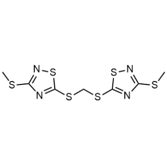 Bis(3-Methylthio-1,2,4-thiadiazol-5-ylthio)methane|CS-0760536