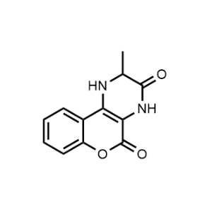 2-Methyl-2,4-dihydro-1H-chromeno[3,4-b]pyrazine-3,5-dione|CS-0760599