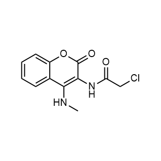 2-Chloro-N-[4-(methylamino)-2-oxochromen-3-yl]acetamide|CS-0760601