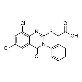 2-(6,8-Dichloro-4-oxo-3-phenylquinazolin-2-yl)sulfanylacetic acid|CS-0760627