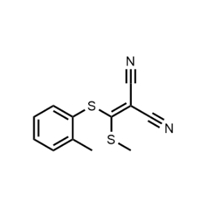 2-[(2-Methylphenylthio)(methylthio)methylene]-malononitrile|CS-0760862