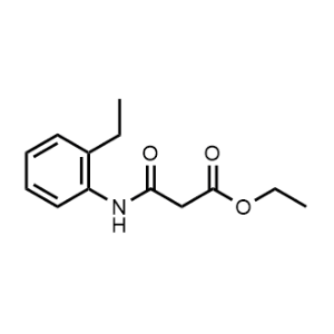 N-(2-Ethyl-Phenyl)-malonamic acid ethyl ester|CS-0761116