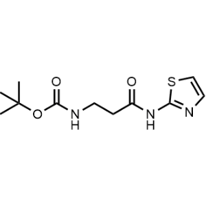 [2-(Thiazol-2-Ylcarbamoyl)-ethyl]-carbamic acid tert-butyl ester|CS-0761142