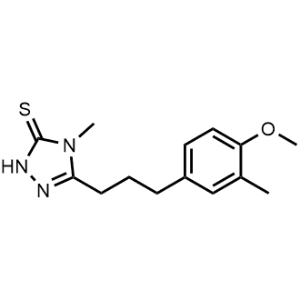 3-[3-(4-Methoxy-3-methylphenyl)propyl]-4-methyl-4,5-dihydro-1H-1,2,4-triazole-5-thione|CS-0761192