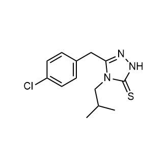 3-[(4-Chlorophenyl)methyl]-4-(2-methylpropyl)-4,5-dihydro-1H-1,2,4-triazole-5-thione|CS-0761241