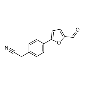[4-(5-Formyl-2-Furyl)phenyl]acetonitrile|CS-0761419