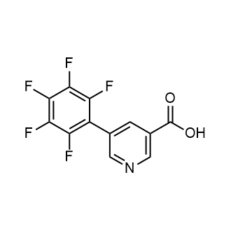 5-(2,3,4,5,6-Pentafluorophenyl)Nicotinic acid|CS-0761539