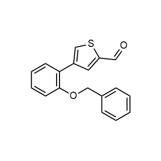 4-[2-(Benzyloxy)Phenyl]-2-thiophenecarbaldehyde|CS-0761660