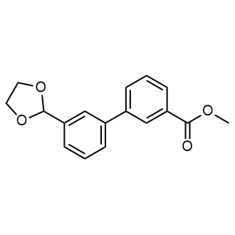 Methyl 3'-(1,3-Dioxolan-2-yl)[1,1'-biphenyl]-3-carboxylate|CS-0761695
