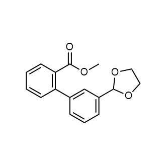 Methyl 3'-(1,3-Dioxolan-2-yl)[1,1'-biphenyl]-2-carboxylate|CS-0761696
