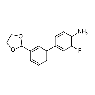 3'-(1,3-Dioxolan-2-Yl)-3-fluoro[1,1'-biphenyl]-4-amine|CS-0761726