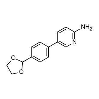 5-[4-(1,3-Dioxolan-2-Yl)phenyl]-2-pyridinamine|CS-0761785