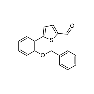 5-[2-(Benzyloxy)Phenyl]-2-thiophenecarbaldehyde|CS-0761807