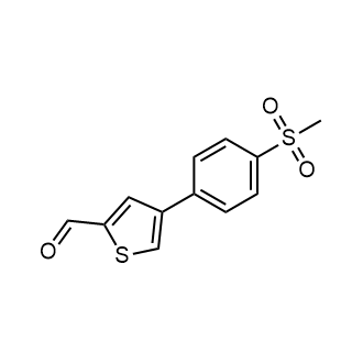 4-[4-(Methylsulfonyl)Phenyl]-2-thiophenecarbaldehyde|CS-0761809