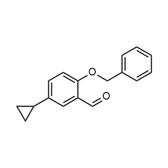 2-(Benzyloxy)-5-Cyclopropylbenzaldehyde|CS-0761812