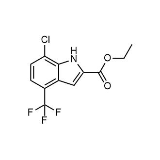 7-Chloro-4-Trifluoromethyl-1H-indole-2-carboxylic acid ethyl ester|CS-0761890