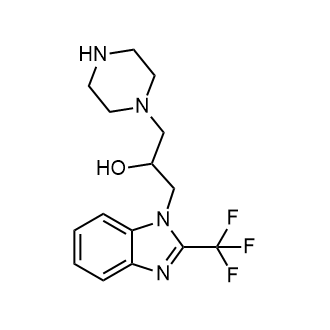 1-Piperazin-1-Yl-3-(2-trifluoromethyl-benzoimidazol-1-yl)-propan-2-ol|CS-0761912